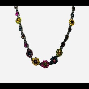 BEAUTIFUL! Austrian Crystal Necklace Earrings Set